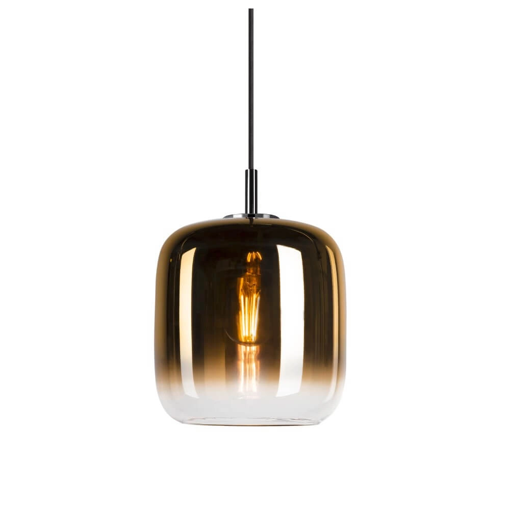 Pendelleuchte aus Glas Pantilo Goldglas - Ø20cm