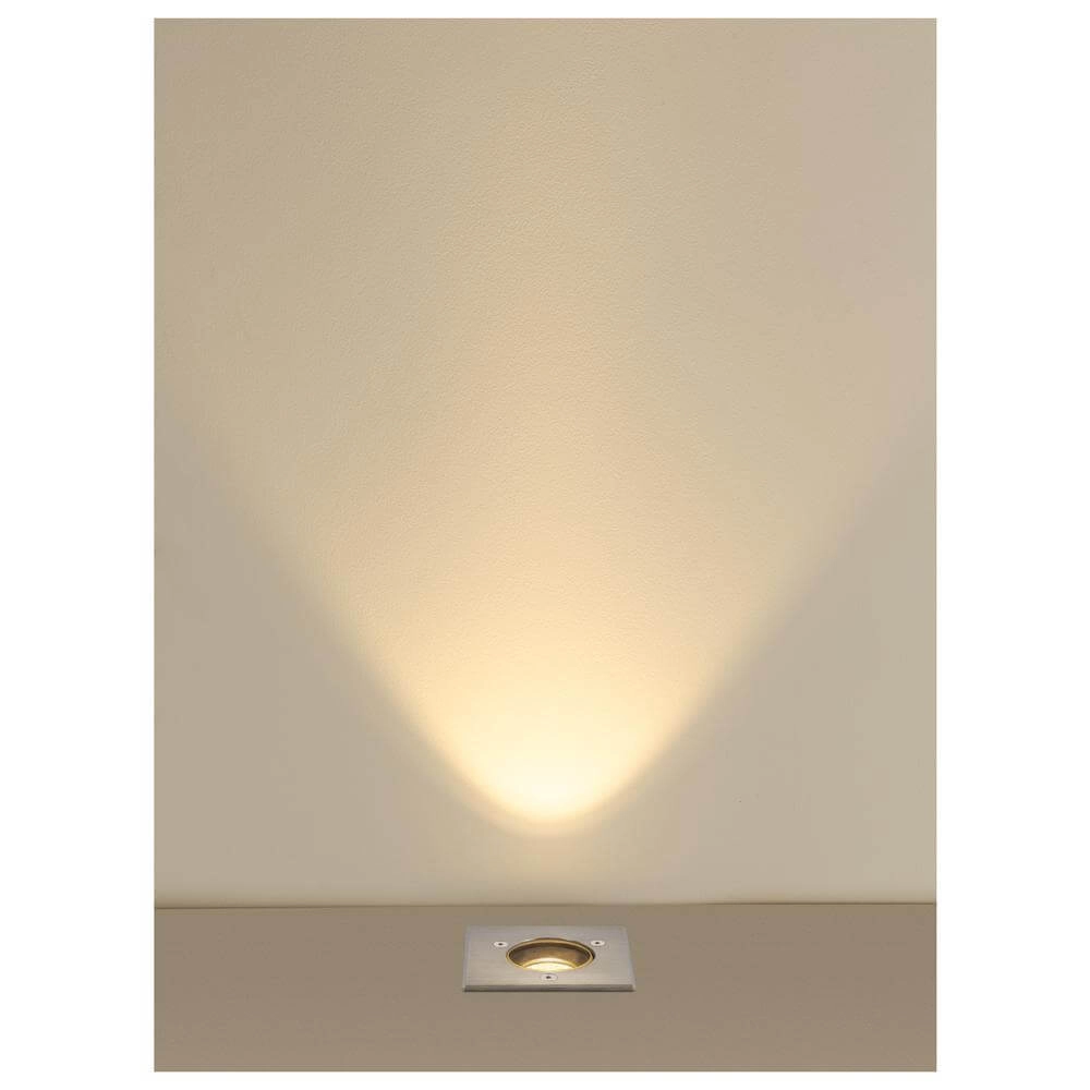 Boden-Spot Dasar S quadratisch 3000K SLV 4024163288200