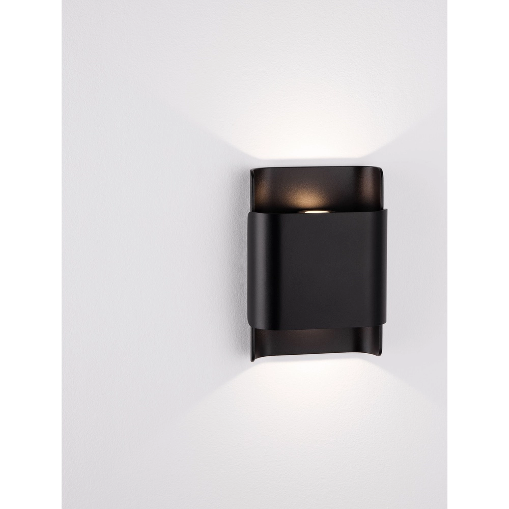Schwarzer Aufbaustrahler Polly ca. 18cm Lyora 5212017465160