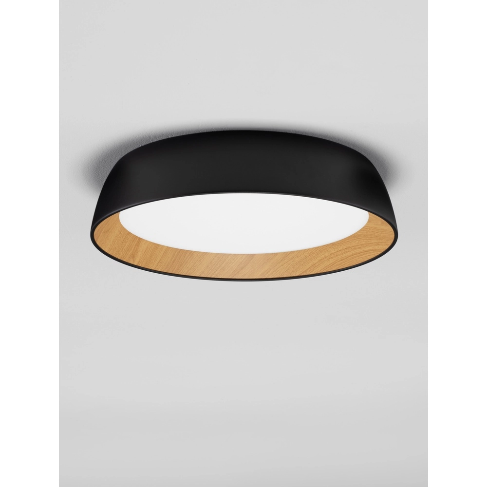 Deckenlampe Sigi  Ø 45cm schwarz Lyora 5212017448644