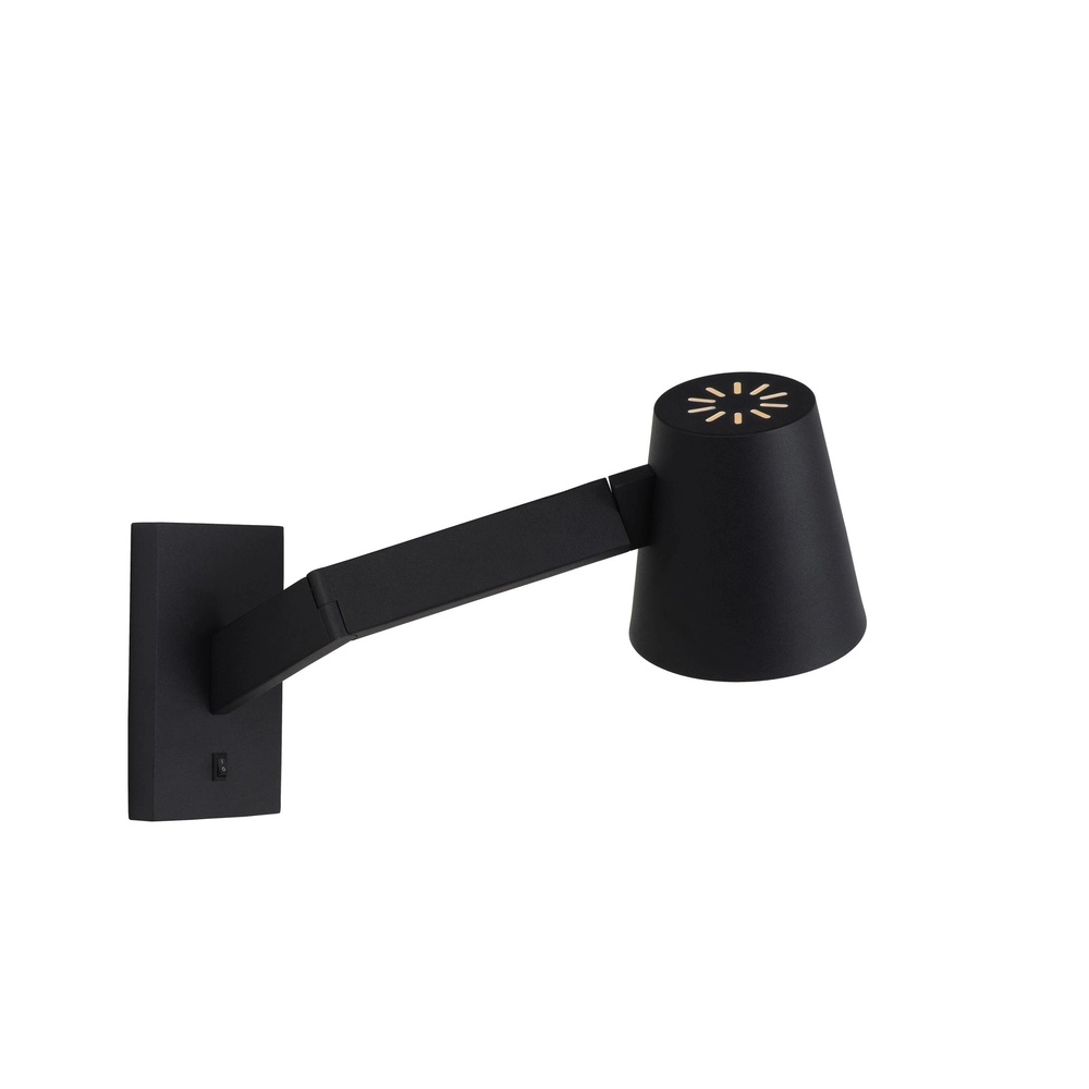 Schwarze Wandlampe Mizuko Konstruktion Lucide 5411212201713