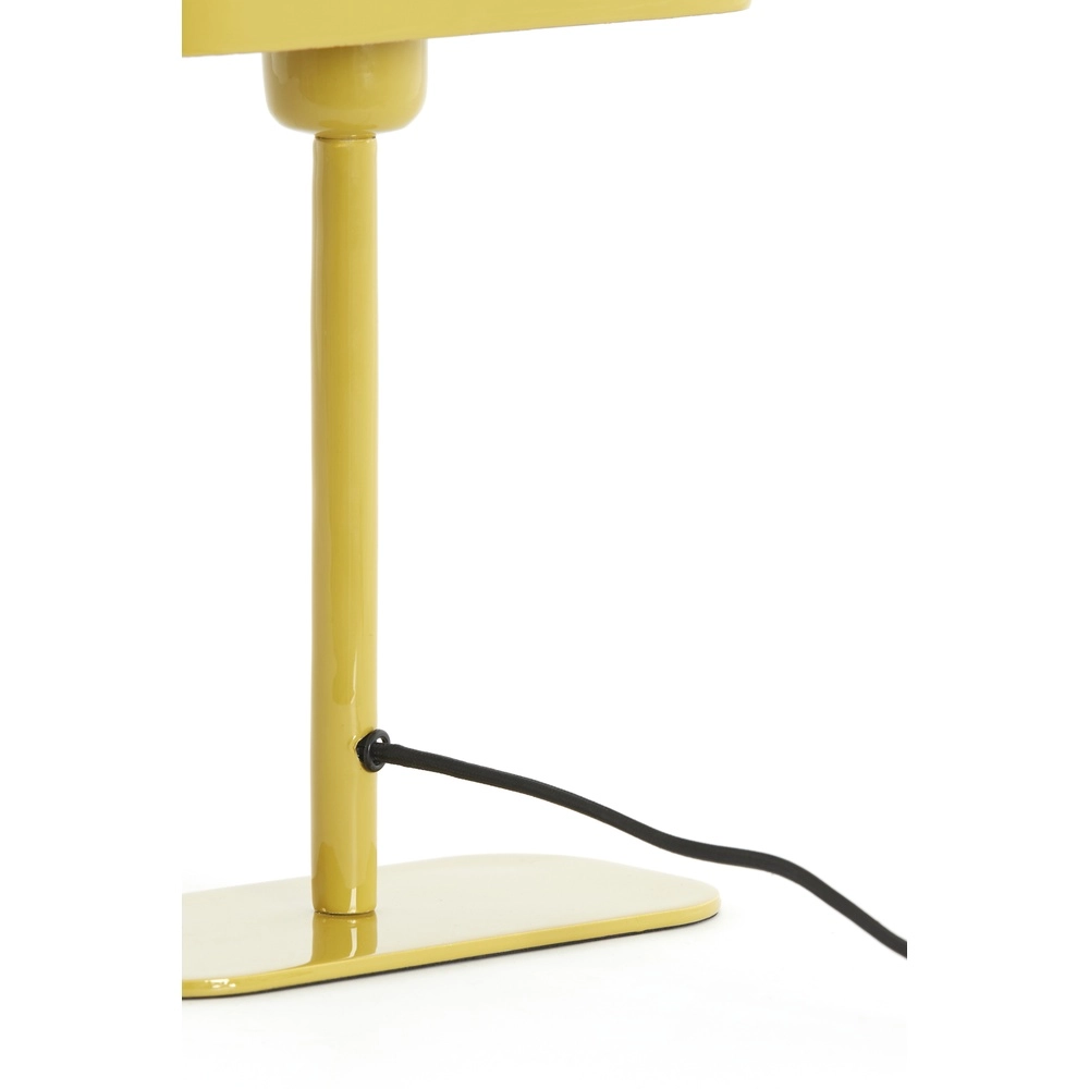 Nachttischlampe Elenie 20x10cm – glänzend ockergelb Light & Living 8717807818722