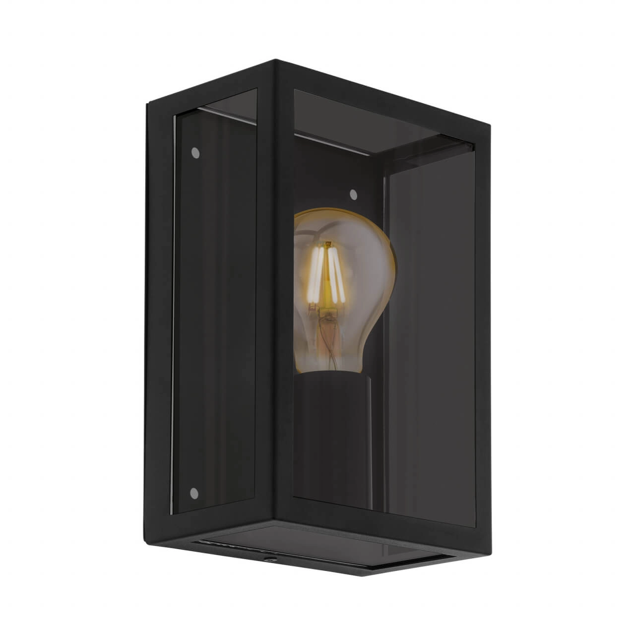 Schwarze Außenlampe Almonte Smoke Eglo 9002759336271