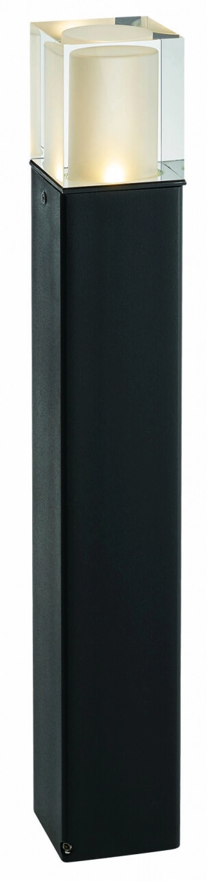 Schwarze Terrassenlampe Arendal 64cm mit LED Franssen 7042891561065