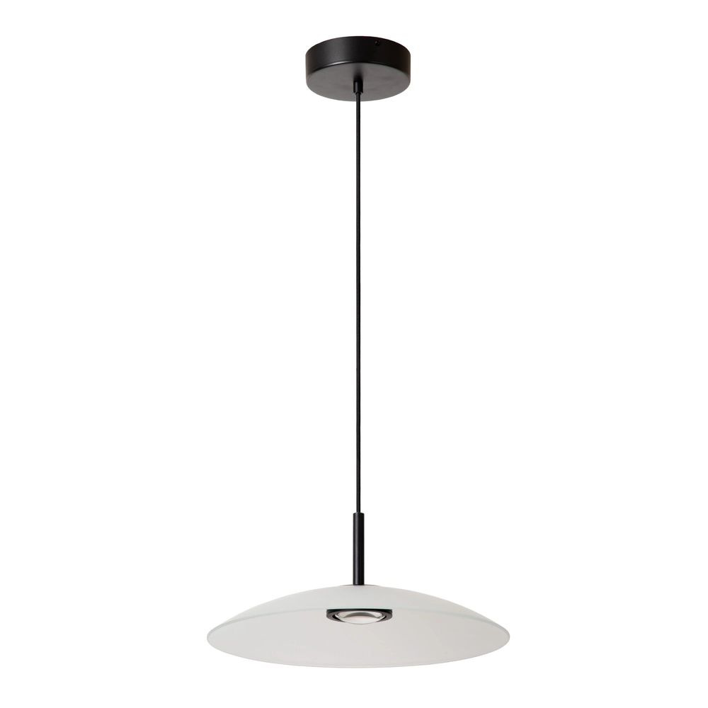 Elegante Pendellampe Menga Ø 40 cm weißes Glas Premium by Lucide 5411212251183
