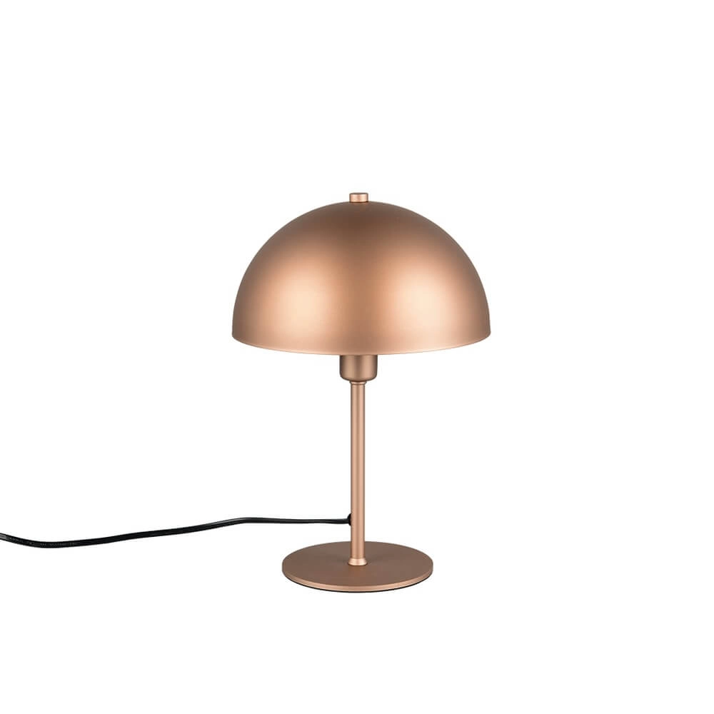 Design-Tischleuchte Nola kaffeebraun Ø 20cm Trio 4017807633924