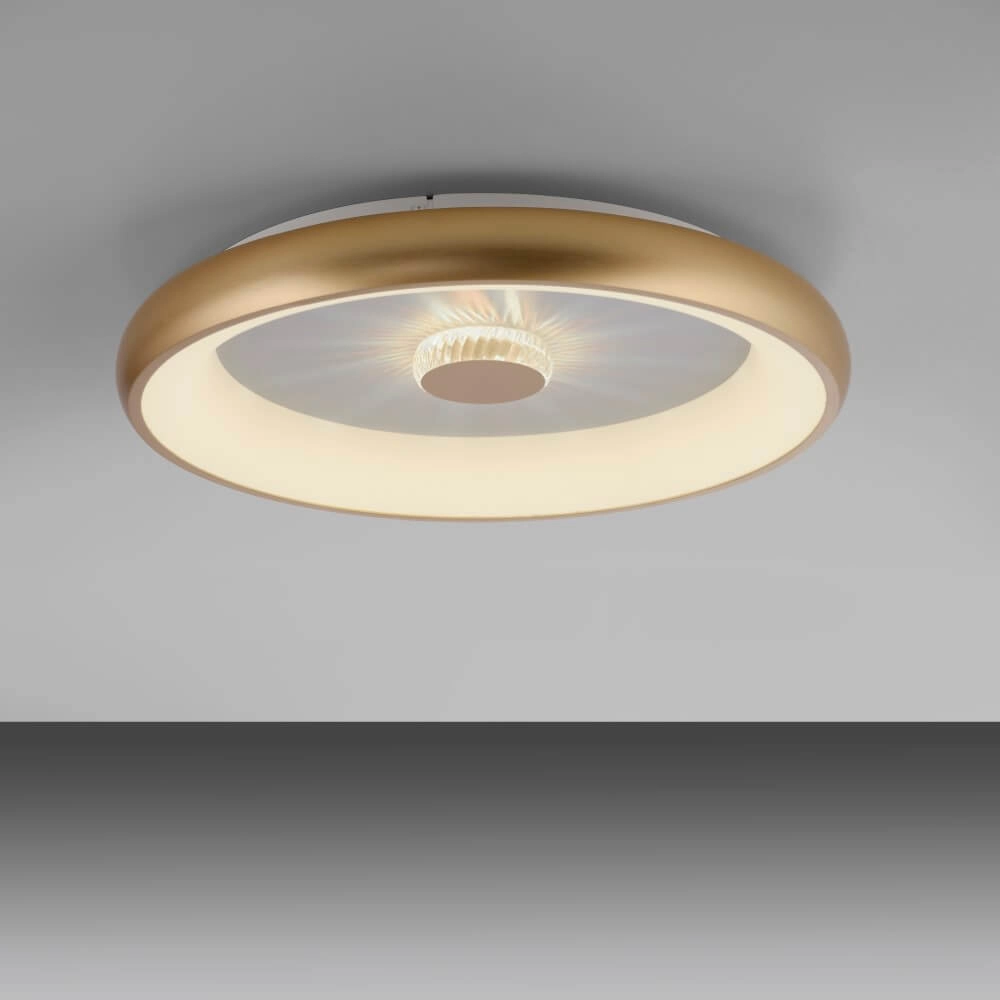 Runde Deckenleuchte Vertigo Messing Ø 61,5cm Just Light 4043689995096