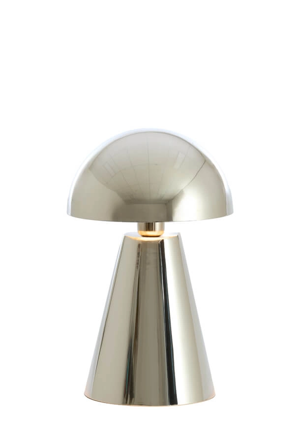 Design-Tischleuchte Surrina silbergrau Ø 26cm Light & Living 8717807743512