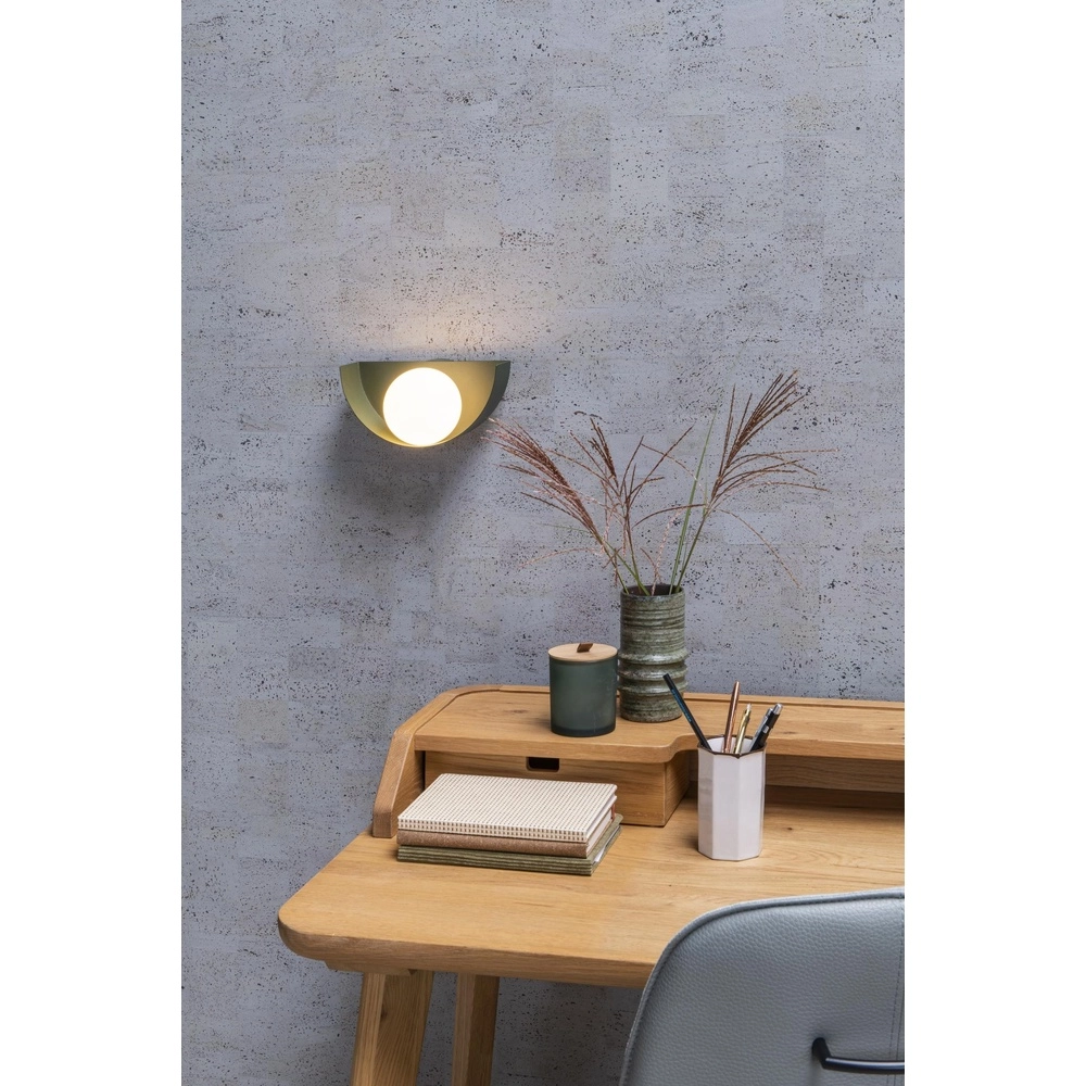 Design-Wandlampe Benni Grün Lucide 5411212451842