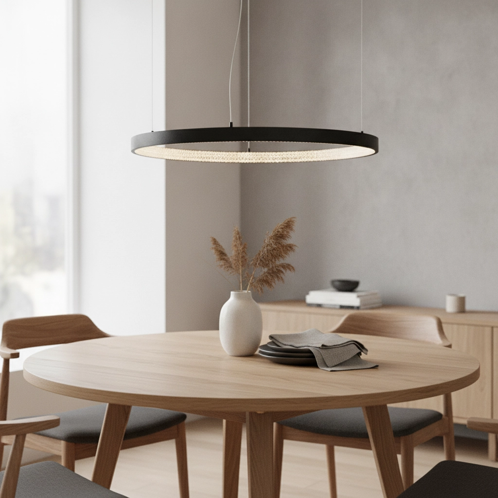 Pendelleuchte Preston schwarz Ø 80cm