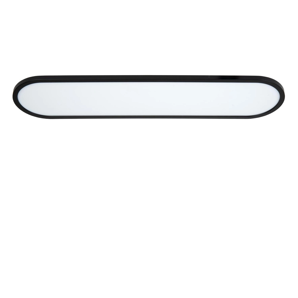 Ovales Deckenlicht Elly schwarzer 36W