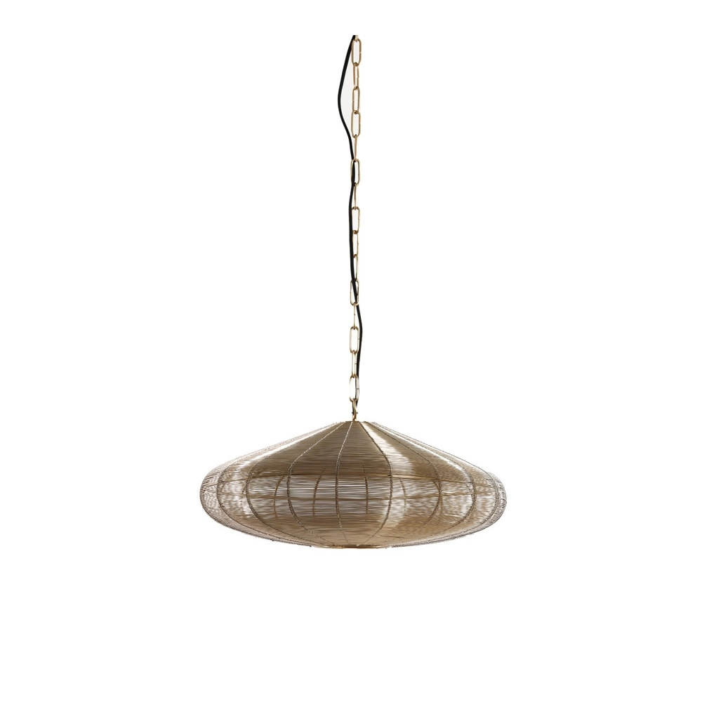 Pendellampe Bahoto gold Ø 51cm Light & Living 8717807706814