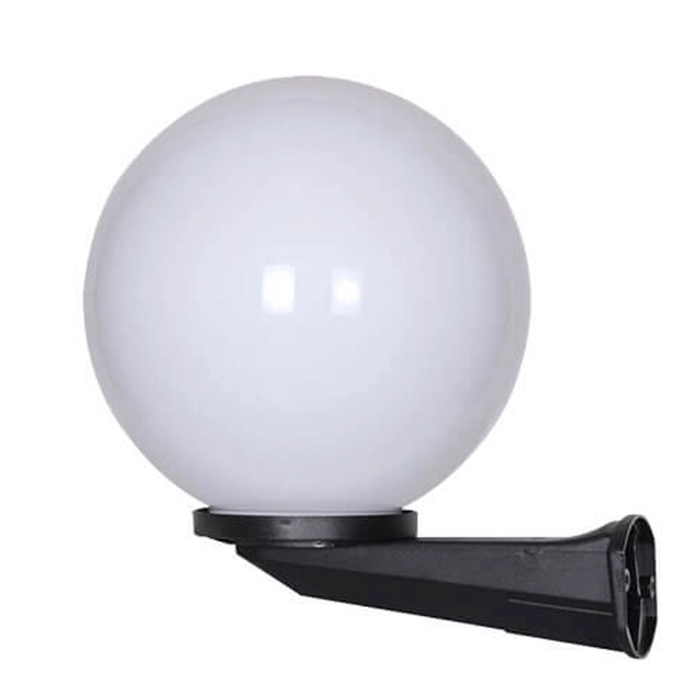 Globus-Leuchte Bolano 30cm. Wand-Opal