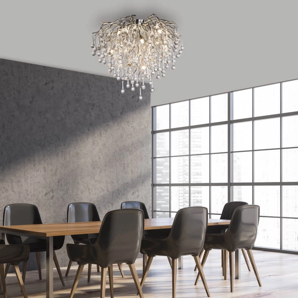 Kronleuchter Icicle Metall 50cm Paul Neuhaus 4012248352090