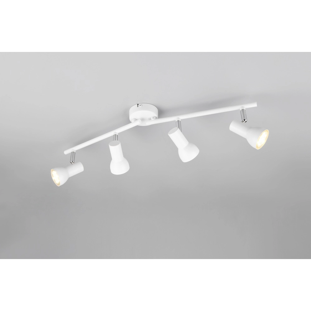 Deckenlampe Cantar Weiß 4-flammig Trio 4017807615937