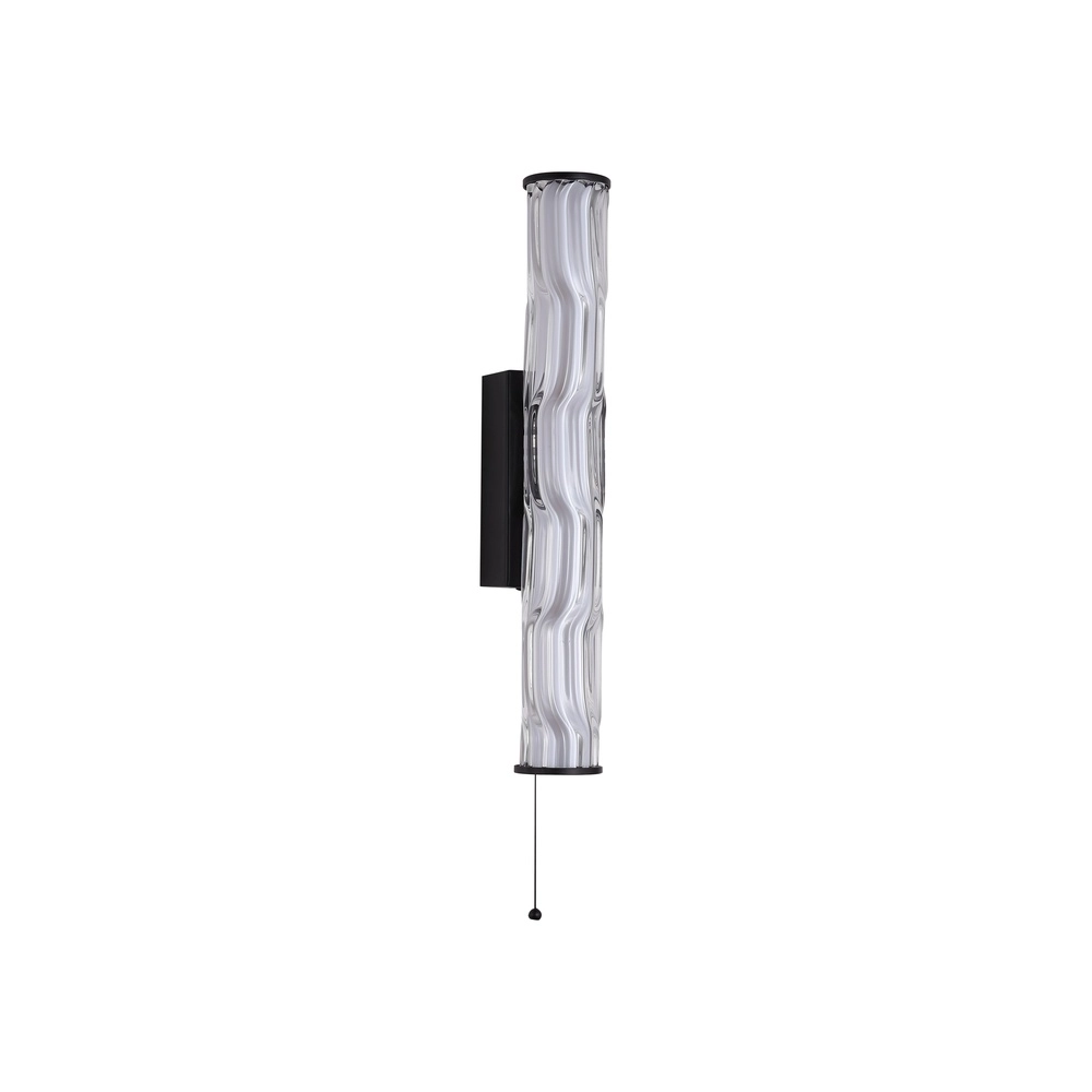 Wandleuchte Vibrate schwarz 43cm Searchlight 5053423302119