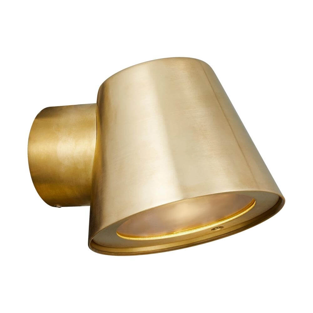 Design-Wandleuchte Aleria Messing