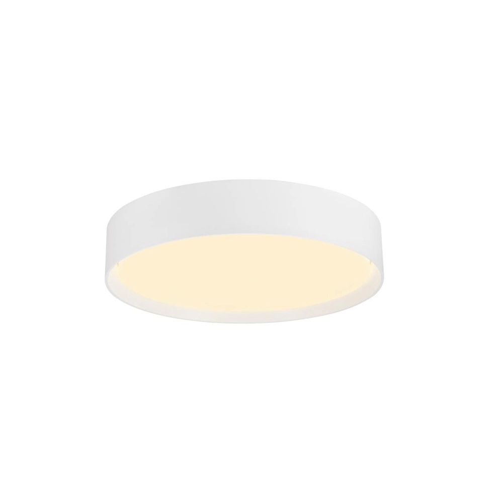 Deckenlampe Decona Ø 30cm weiß - 2700K/3000K Sensor