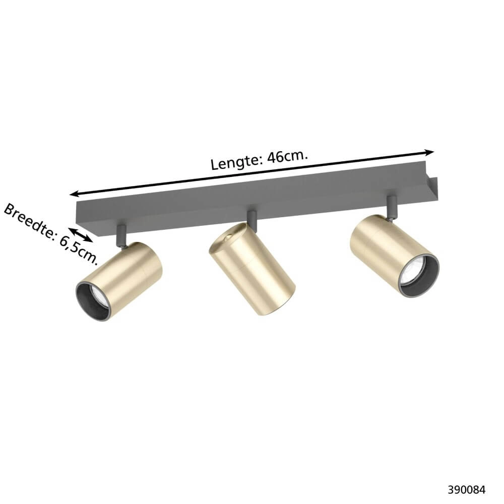 Schicker Aufbaustrahler Cumaribo 3-flammig Stars of Light 9008606221387