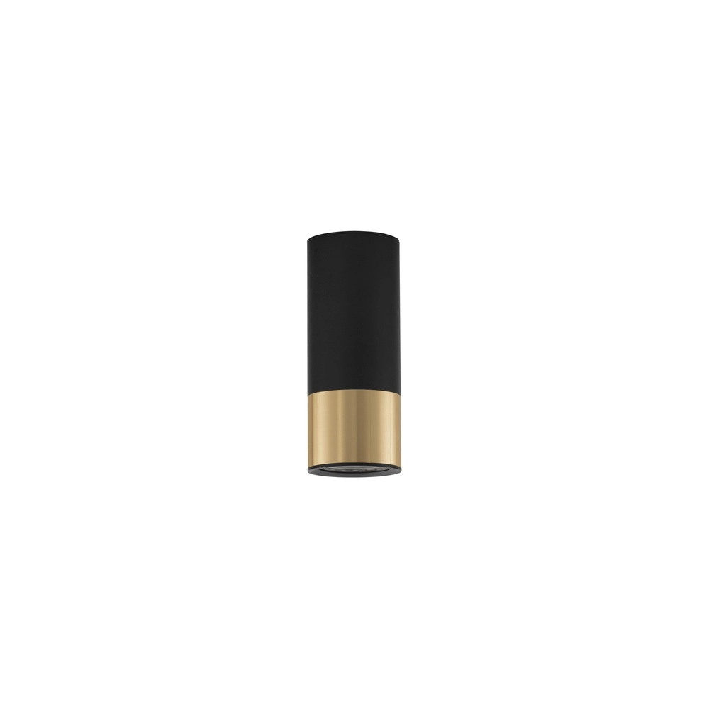 Deckenstrahler Picto 15cm schwarz mit gold Lyora 5212017430366