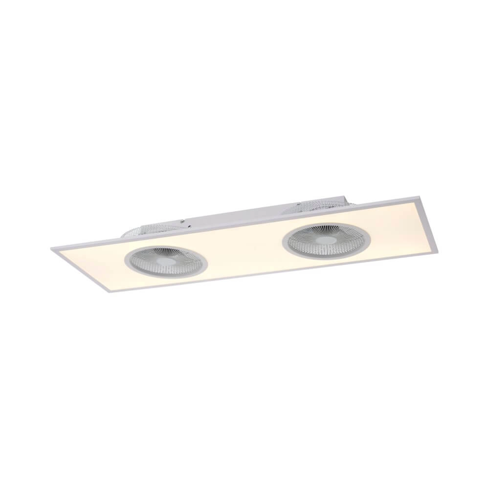 Deckenventilatorlampe Flat-Air 120 cm 2700–5000 K weiß Paul Neuhaus 4043689975920