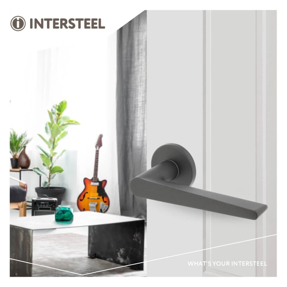 Design-Türgriff Tiga anthrazit Intersteel 8714186550854