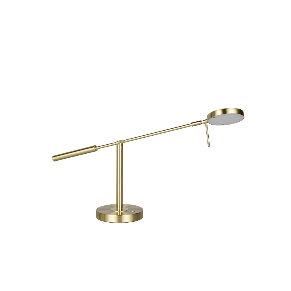 Schreibtischlampe Monza Messing Trio 4017807693294