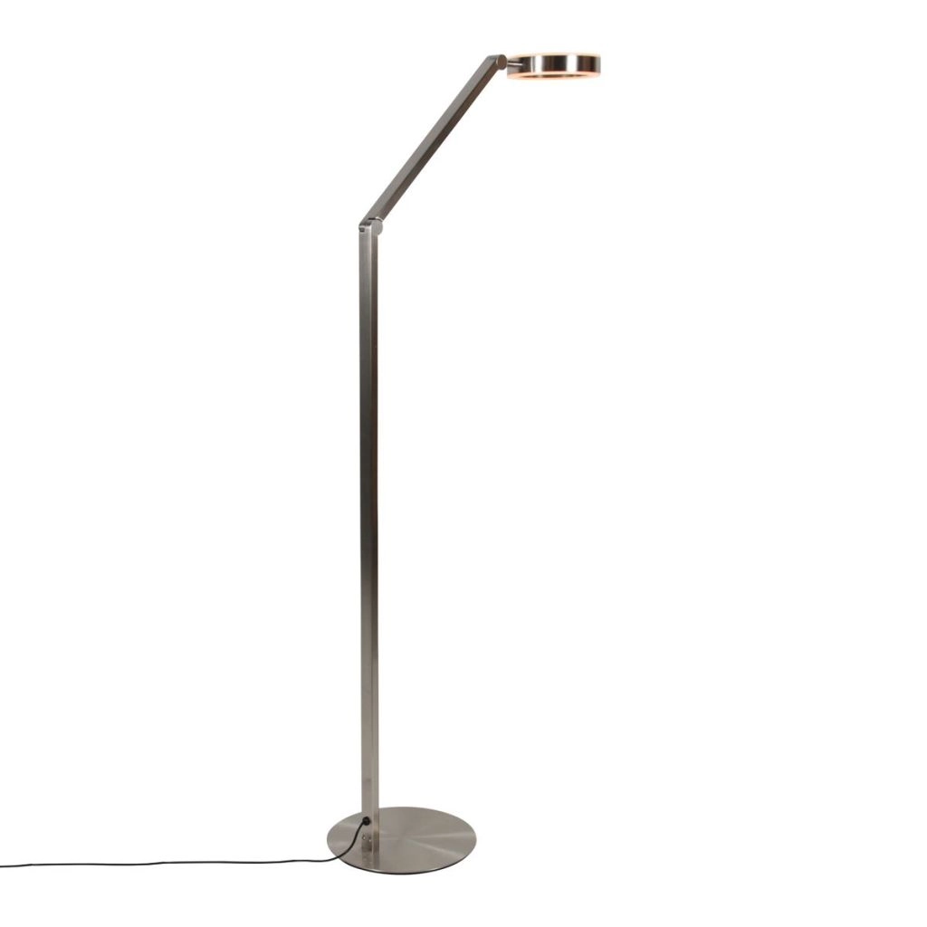 Design-Leselampe Ringlux gebürstetes Metall Steinhauer 8712746180886