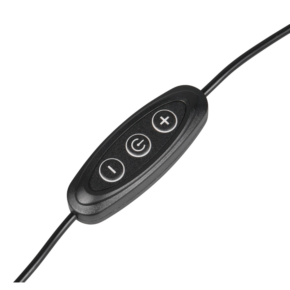 Tischlampe Arm Schwarz-Weiß Trio 4017807671520