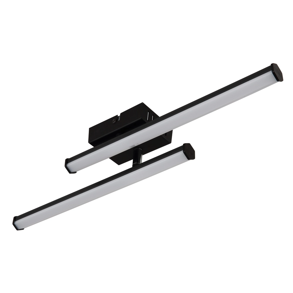 Moderne Deckenlampe Kirina 50 cm schwarz Globo 9007371512232
