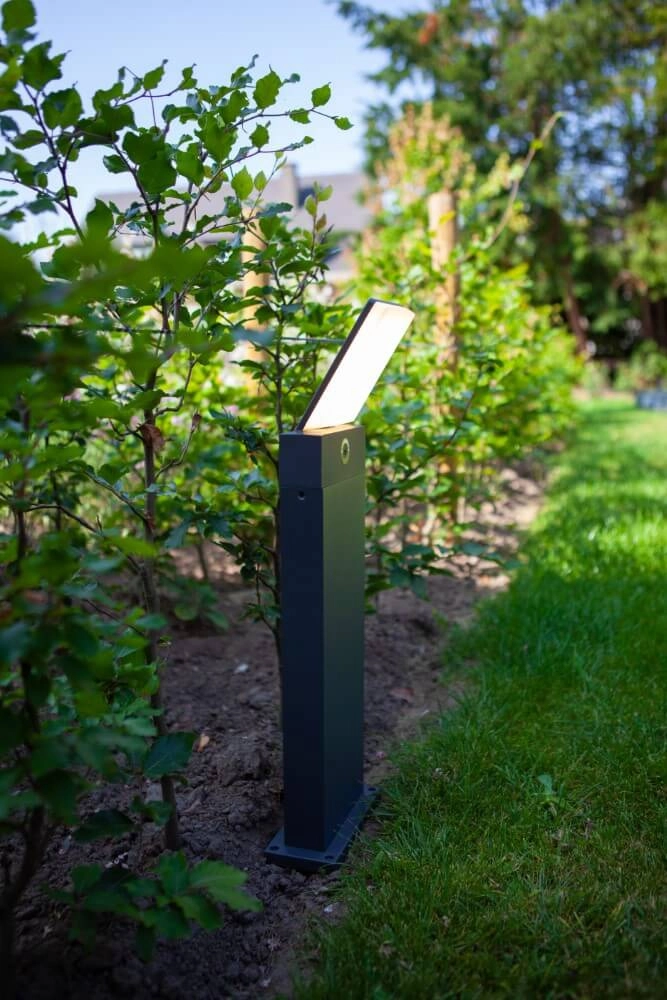 Modern garden lamp Pano anthracite Lutec 6939412079929