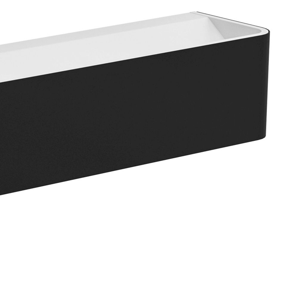 Langer Wandstrahler Sania 5 Schwarz Eglo 9002759996918