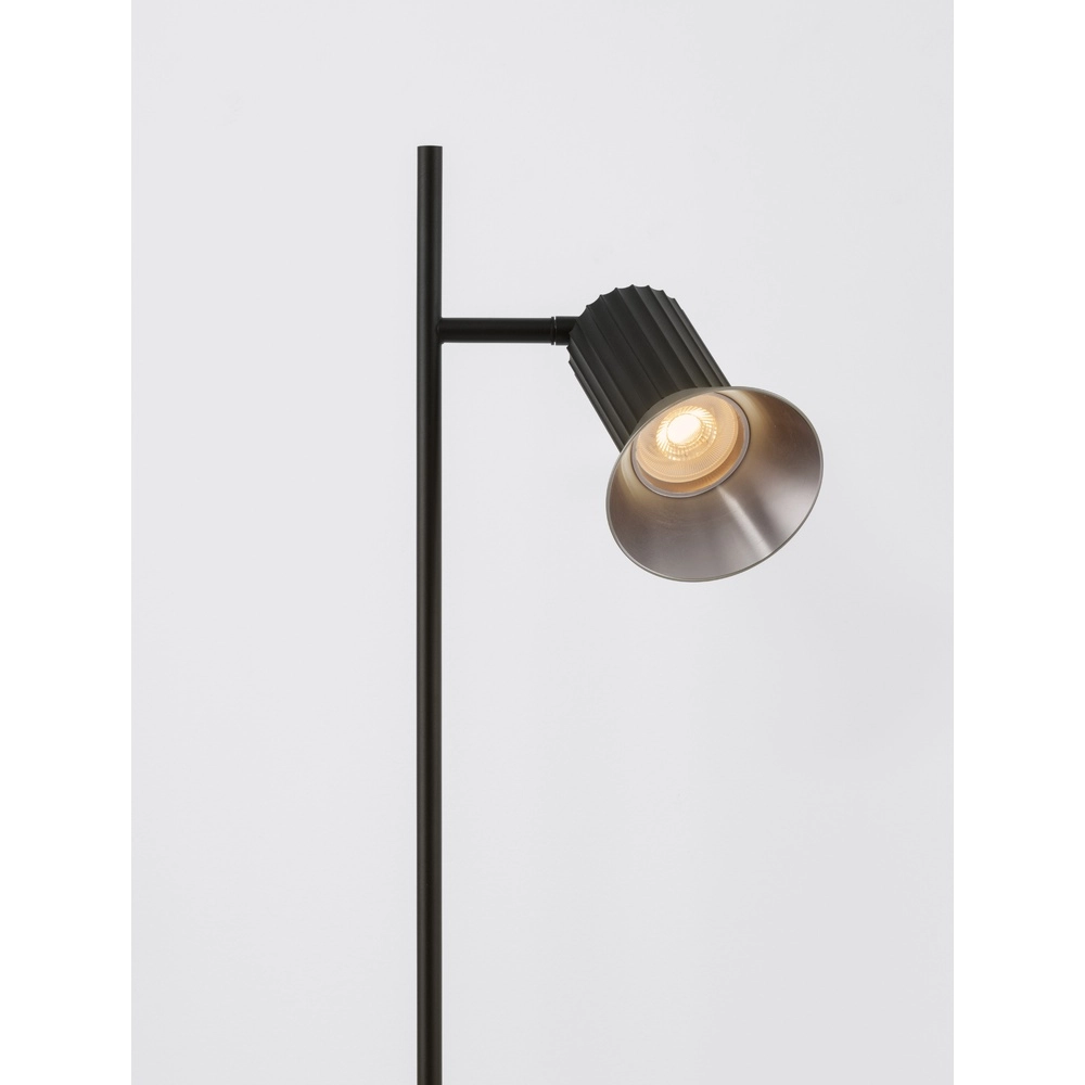 Design-Tischleuchte Luvia schwarz mit bronze Lyora 5212017475602