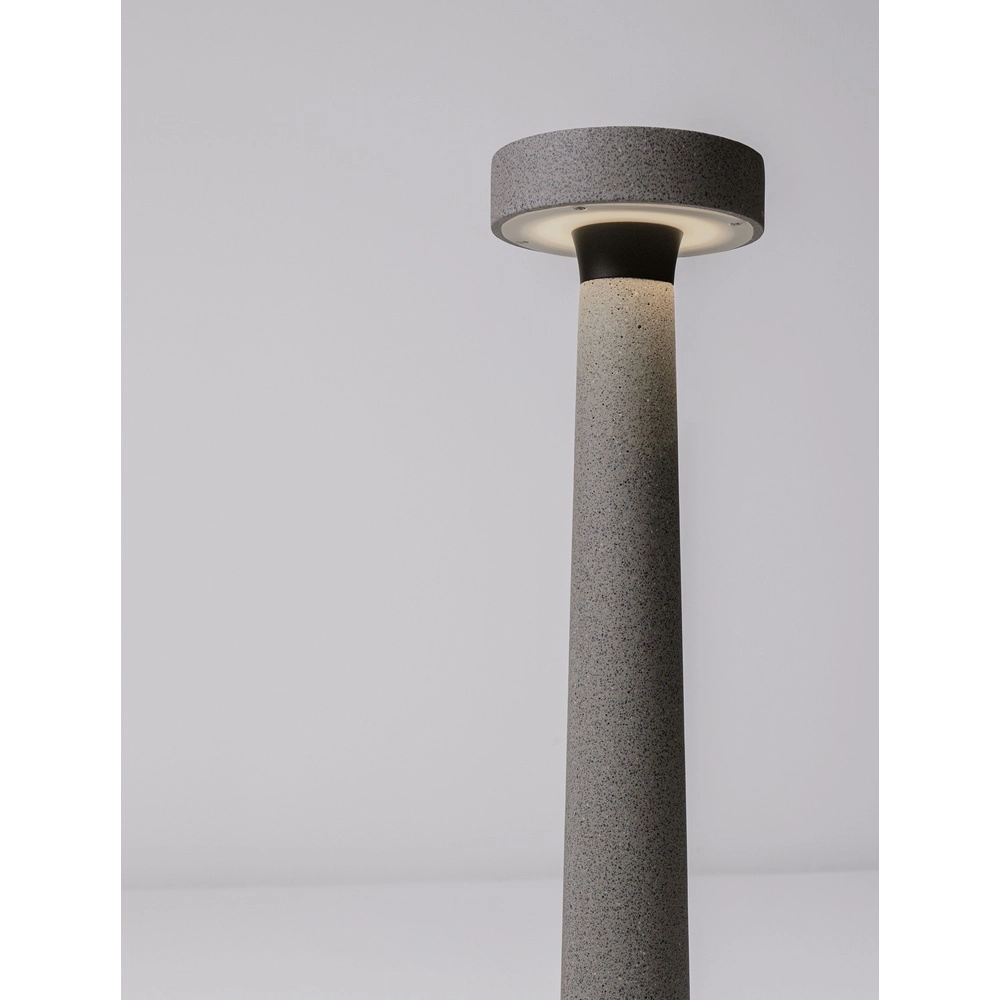 Gartenleuchte Cram Beton grau 50cm Lyora 5212017454683