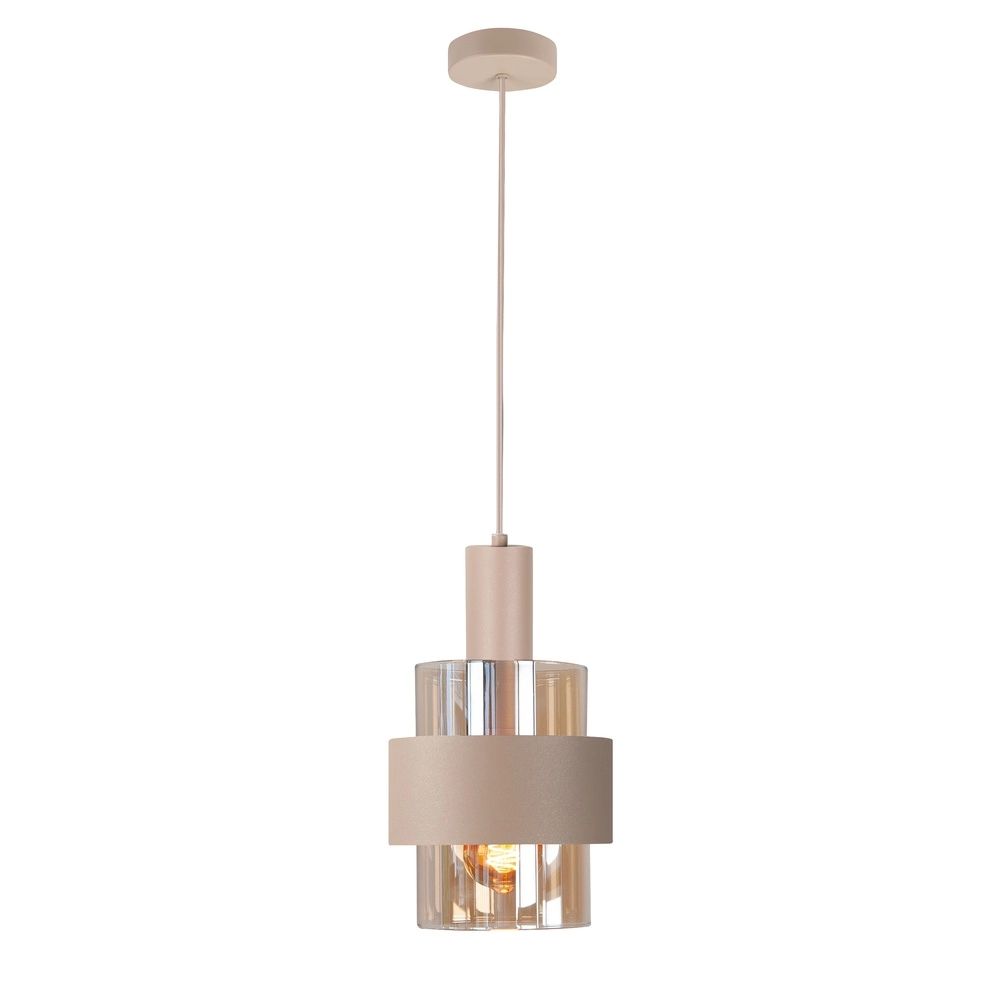 Pendelleuchte Marrone sandbraun