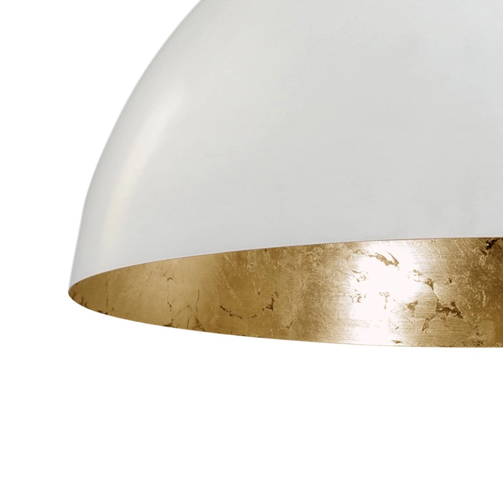 Kaltweiße Pendelleuchte Industria Gold 80 Masterlight 8718121123042