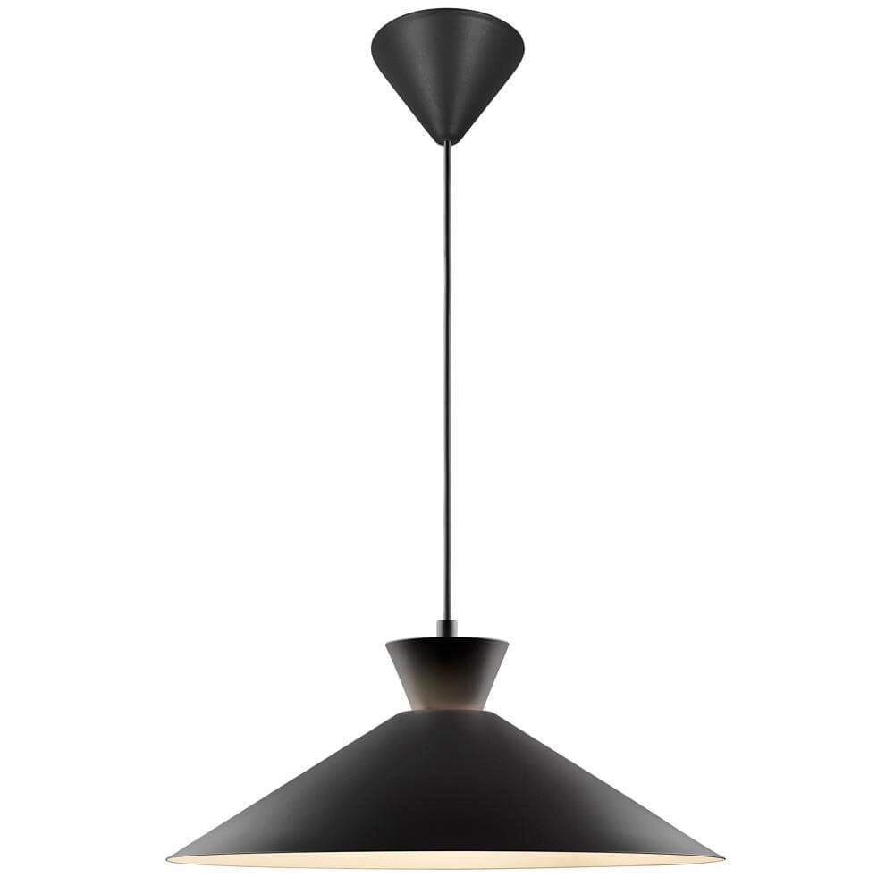 Schlanke Pendelleuchte Dial schwarz Ø 45cm Nordlux 5704924013737