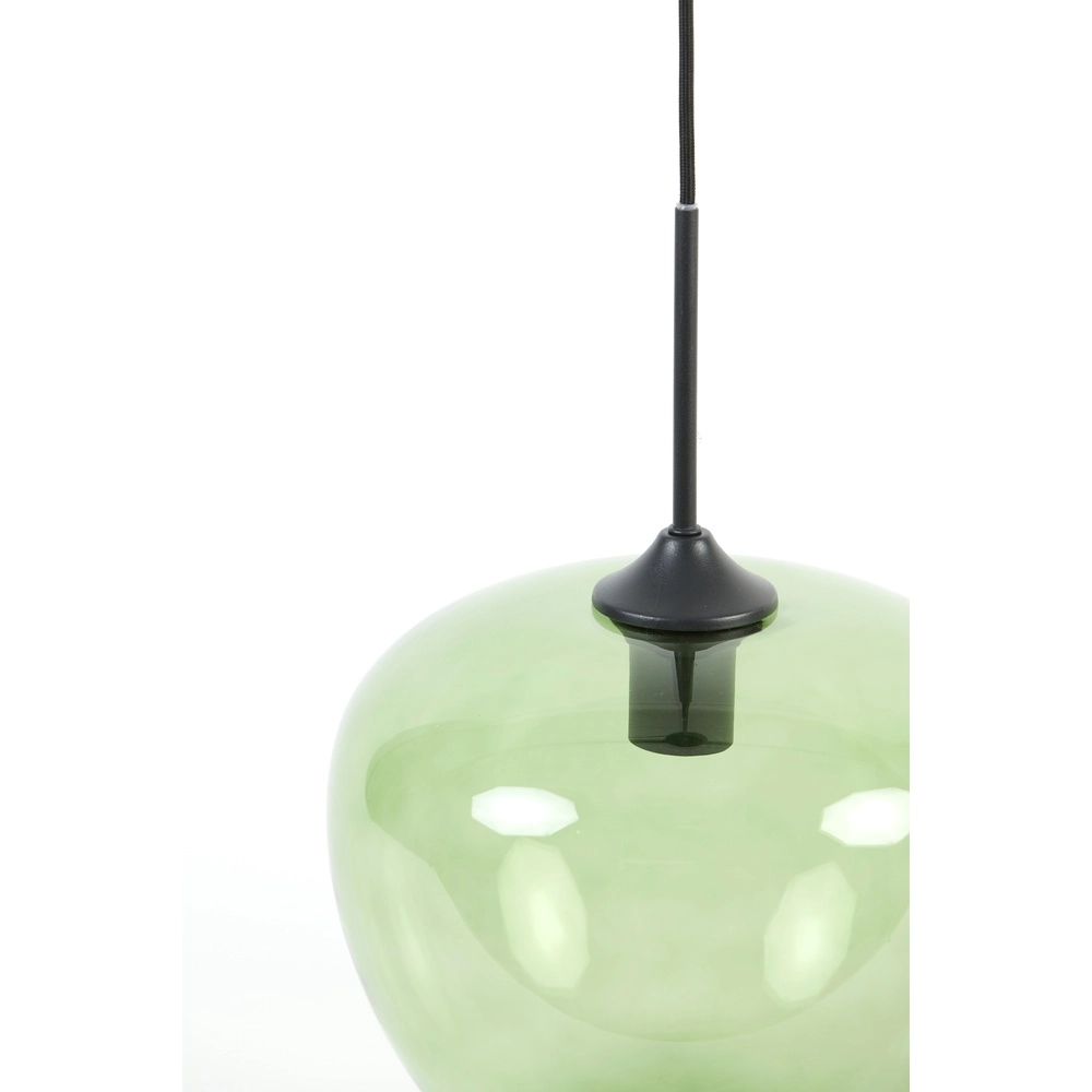 Glas-Pendellampe Mayson Ø 30cm – grünes Glas Light & Living 8717807614195