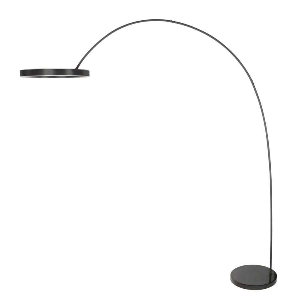 Moderne Bogenlampe Luna-Arc Schwarz Steinhauer 8712746180190
