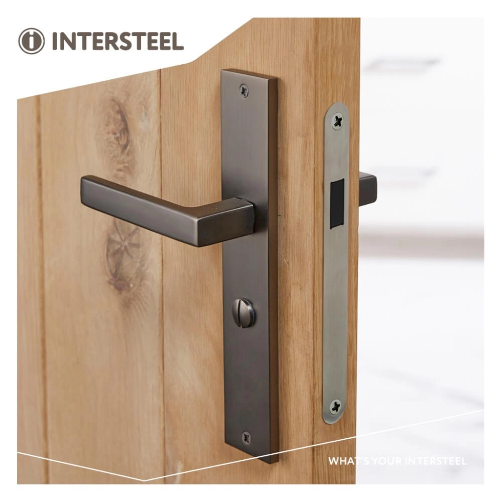 Türklinke Hera WC-Verschluss 63/8 anthrazit Intersteel 8714186555439