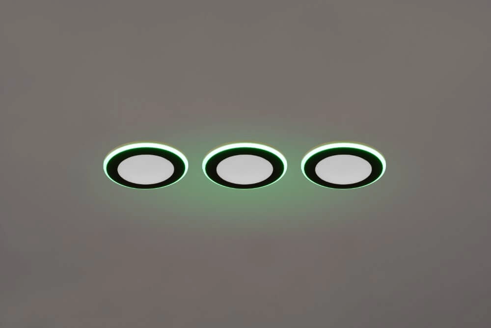 Schwarze Einbaustrahler Argus 3er-Set Trio 4017807574517