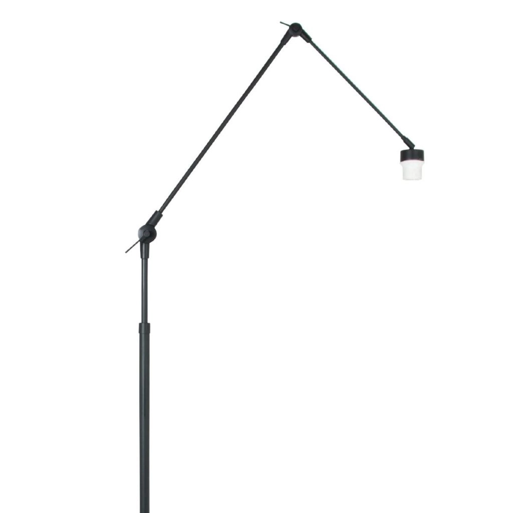 Schwarze Stehlampe Prestige Chic mit Korkkappe Ø40 cm Steinhauer 8712746180527