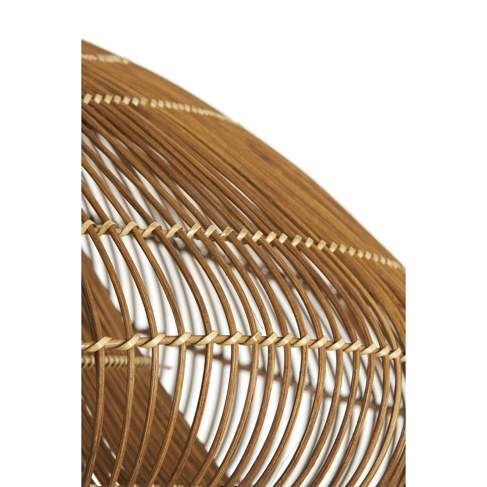Rattan-Pendellampe Janzur Ø 65cm – dunkelbraun Light & Living 8717807820565