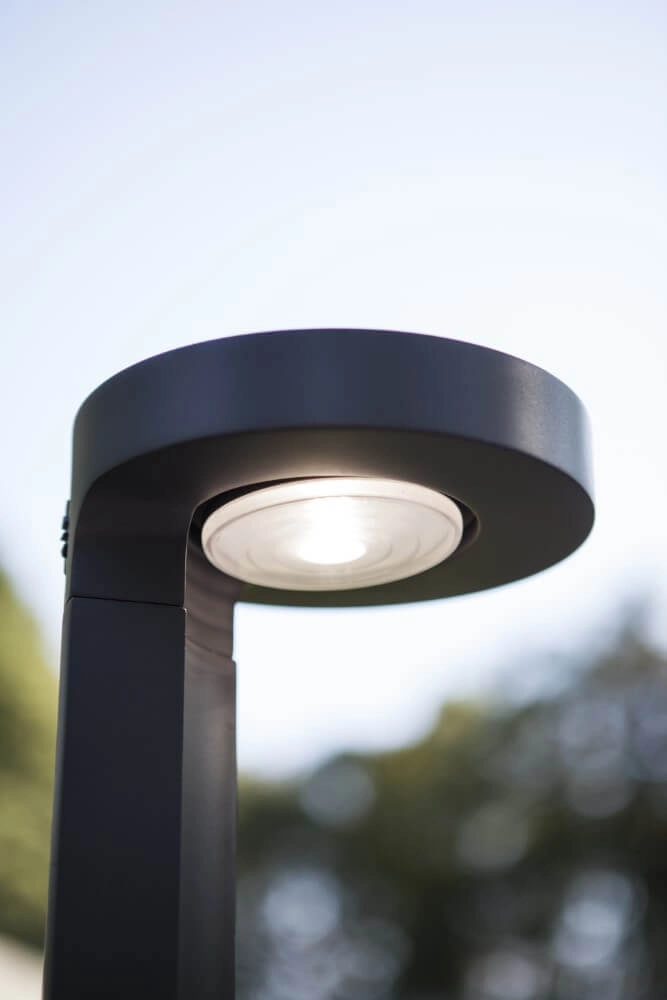 Solar garden lamp Diso anthracite Lutec 6939412077314
