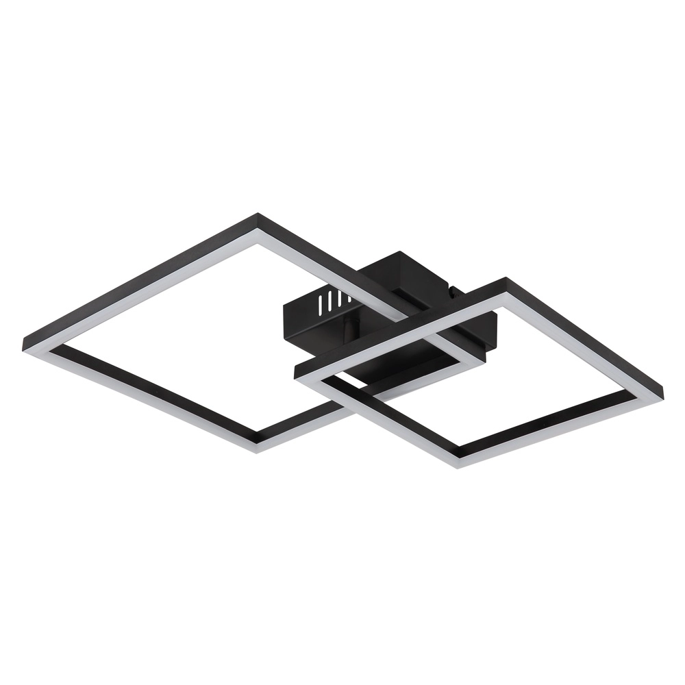 Elegante Deckenlampe Tyler Schwarz Globo 9007371453818