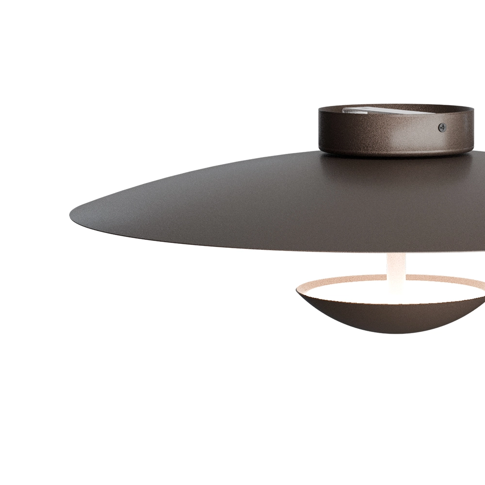 Deckenlampe 16 cm Scala Ø 45 cm Kakaobraun Masterlight 8718121397450