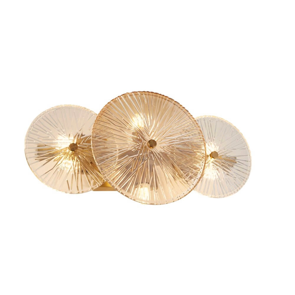 Deckenleuchte Wagon Wheel Gold Searchlight 5053423247632