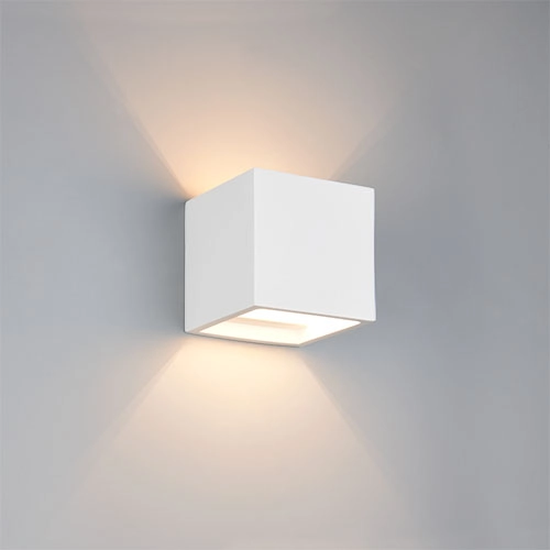 Design-Wandlampe Dadi Putz – weiß Trio 4017807692341