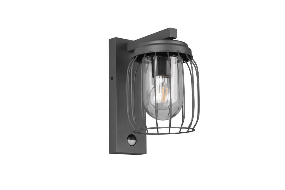 Wandlampe Tuela mit Bewegungssensor Anthrazit Trio 4017807506143