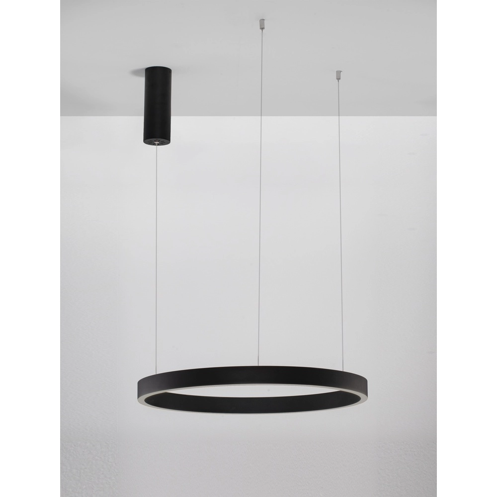 Schwarze Pendelleuchte Elowen Ausführung Ø 60cm Lyora 5212017439055